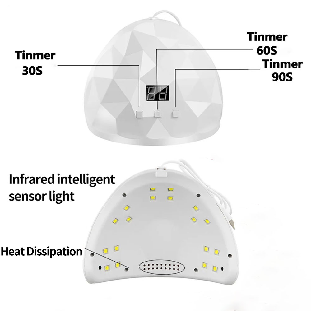 LULAA Nail Dryer Lamp UV Light - Exposure Unit Uv 评论和价格