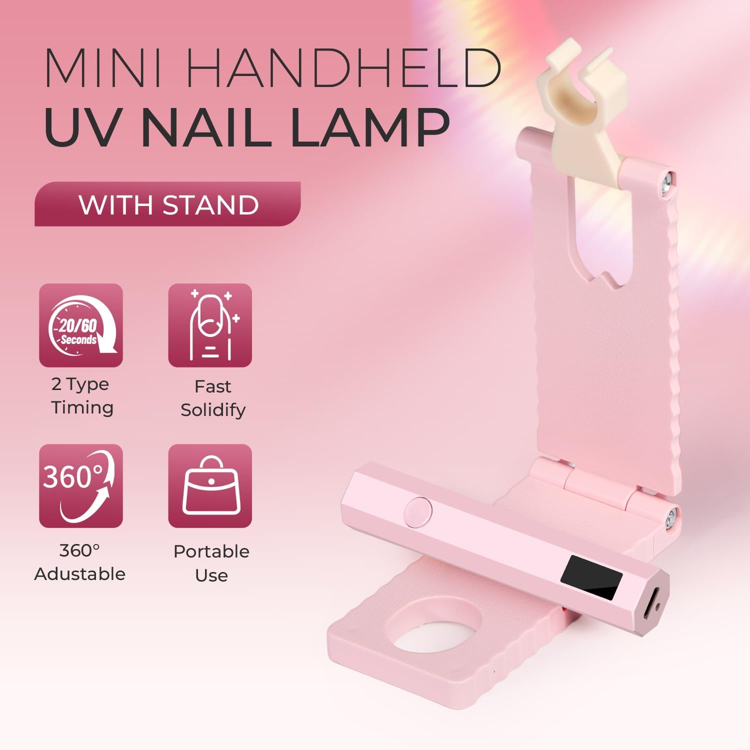 Cordless UV/LED Nail Lamp Set  - Exposure Unit Uv 评论和价格