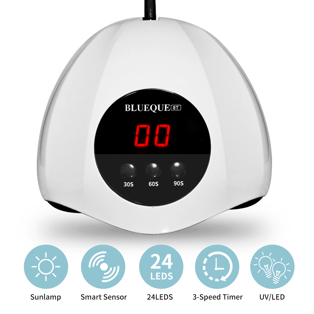24 UV LED Nail Drying Lamp for - Exposure Unit Uv 评论和价格